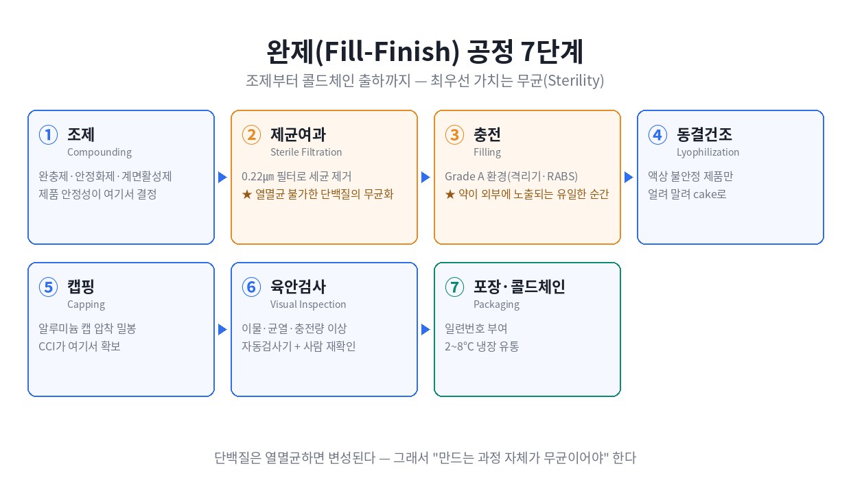 셀트리온 완제 면접 완벽 대비 — 무균공정·Annex 1·동결건조 총정리